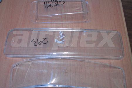 HEADLIGHT GUARD - CLEAR - PAIR