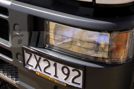 HEADLIGHT GUARD - CLEAR - PAIR