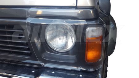 HEADLIGHT GUARD - CLEAR - PAIR