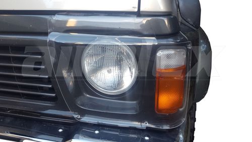 HEADLIGHT GUARD - CLEAR - PAIR