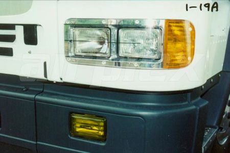 HEADLIGHT GUARD - CLEAR - PAIR