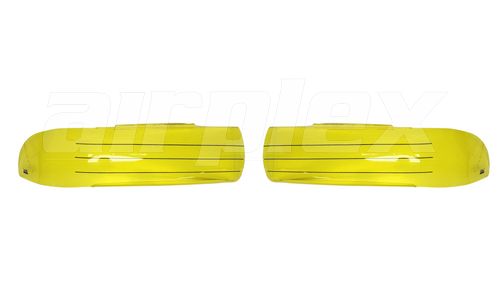 HEADLIGHT GUARDS - YELLOW - PAIR