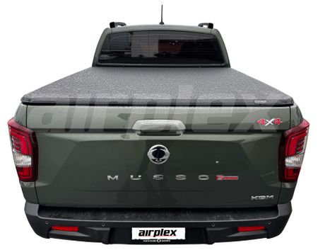 HARD COVER - TRI FOLD -  SsangYong Musso / Rhino - double cab LWB