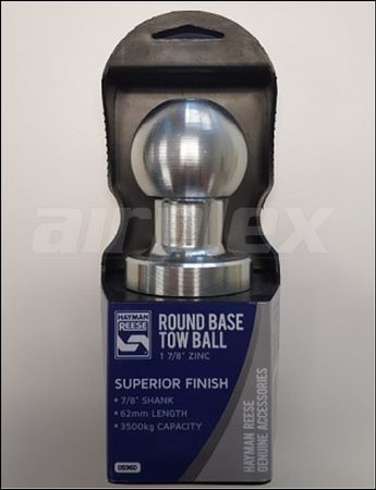 TOWBALL 1 7/8 BALL - 7/8" SHANK