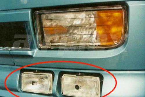 DRIVE LIGHT COVER - CLEAR - PAIR