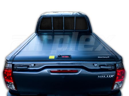 ROLLING LID - Toyota Hilux Double Cab - J-Deck WITH Factory Cab Protector