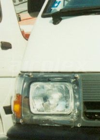 HEADLIGHT GUARD - CLEAR - PAIR