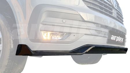 BUMPER LIP - FRONT - to suit "VW T6.1 Transporter" (GLOSS BLACK)