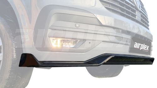 BUMPER LIP - FRONT - to suit "VW T6.1 Transporter" (GLOSS BLACK)