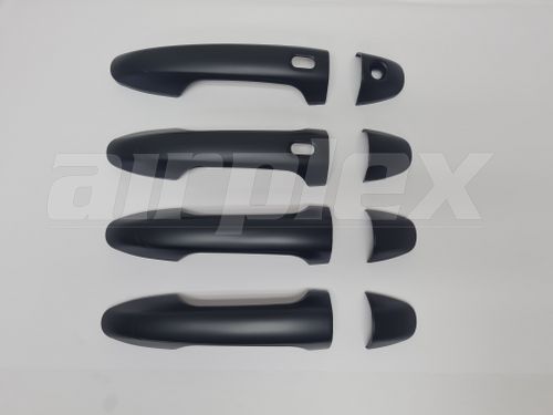 DOOR HANDLE COVER SET - BLACK - HILUX