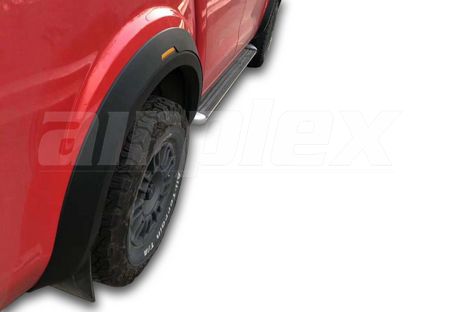 FENDER FLARE SET - WITHOUT BOLTS LOOK - WIDE BODY - MATT BLACK
