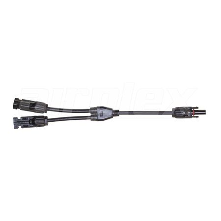 SOLAR PANEL - Y-Lead Connector - 2 Sockets to 1 Plug