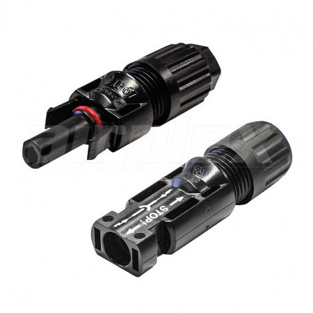 SOLAR PANEL - Male/Female In Line Twin Pack Solar Connectors With Pins (SAA)