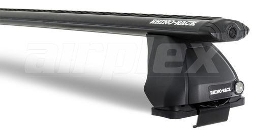 ROOF RACK 2 BAR BLACK CLAMP