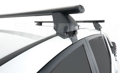 ROOF RACK 2 BAR BLACK CLAMP