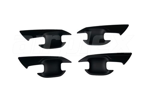 DOOR HANDLE SCRATCH GUARD SET - BLACK