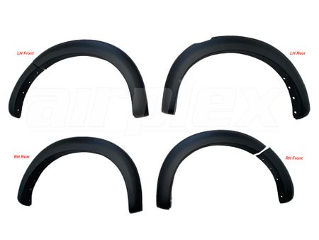 FLARE SET - WITHOUT BOLTS LOOK - suits XL, XLT, SPORT, Tremor sensors, WITH rear step