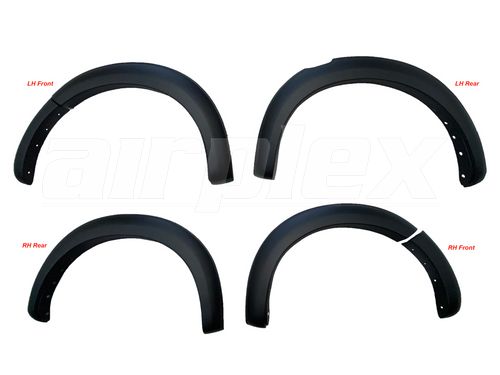FLARE SET - WITHOUT BOLTS LOOK - suits XL, XLT, SPORT, Tremor sensors, WITH rear step