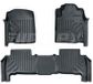 RUBBER FLOOR MATS - D/C Next-Gen Ranger 2022+, VW Amarok 2023+