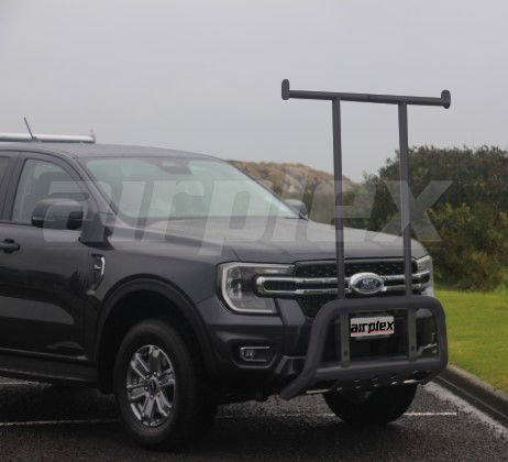 NUDGE BAR & 'H' RACK - BLACK  - to suit Next Gen XLT & Sport