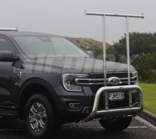NUDGE BAR & 'H' RACK - ALLOY - to suit Next Gen XL only