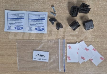 BONNET GUARD INSTALLATION CLIP PACK - BG621D