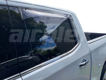 WEATHERSHIELD - LARGE - LIGHT TINT - REAR LEFT SIDE