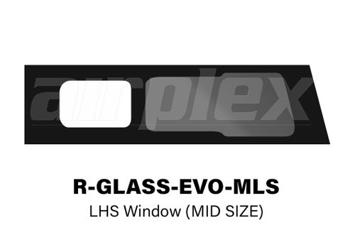 LH SIDE WINDOW GLASS RSI SMARTCAP - MID SIZE - CONTACT US