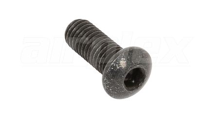 M8 X 20MM Black Button Cap Screw (Stainless Steels) (4 Pack)