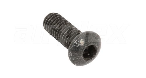 M8 X 20MM Black Button Cap Screw (Stainless Steels) (4 Pack)