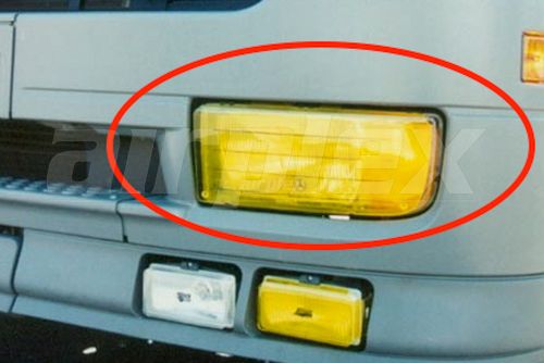 HEADLIGHT GUARDS - YELLOW - PAIR