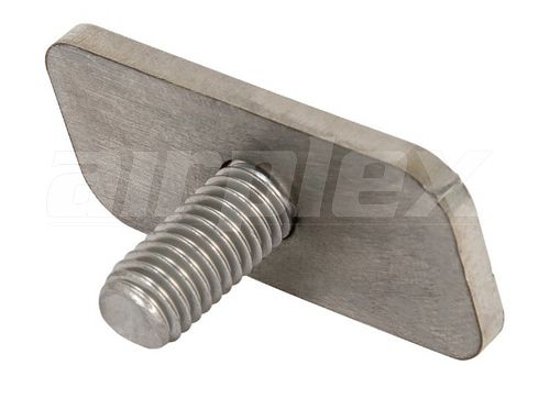 M8 X 16.5mm (20.6mm x 45mm) Stainless Steel Rectangular T-Bolt (4-Pack)