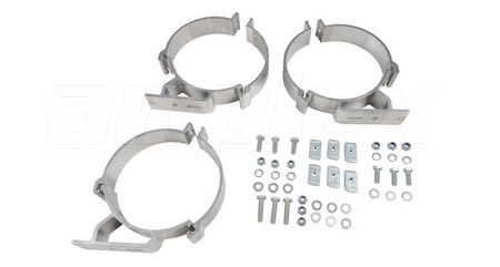 150mm Conduit Clamps (x3)