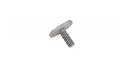 M6 x 16mm Square Head Bolt (Galvanised) (6 Pack)