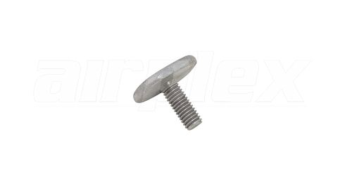 M6 x 16mm Square Head Bolt (Galvanised) (6 Pack)