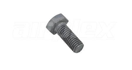 M10 x 25mm Hex Set Screw (Galvanised) (4 Pack)