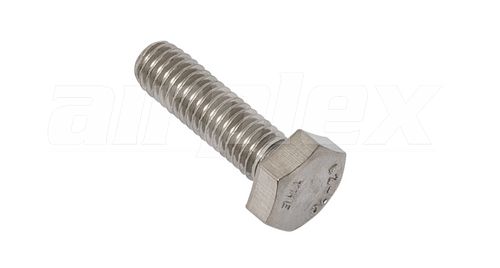 M6 x 20mm Hex Set Screw (Stainless Steel) (6 Pack)