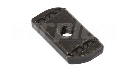 M8 Black Channel Nut (4 Pack)