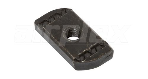 M8 Black Channel Nut (4 Pack)