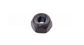 M6 NYLOC NUT Z/P TRIVALENT BLACK 8-12UM (BP 4)