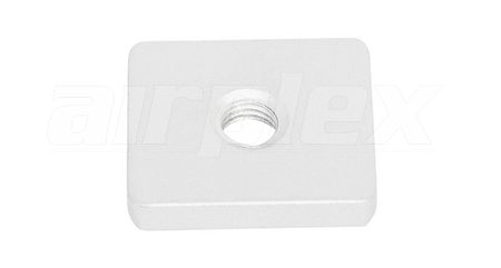 M6 24mm x 21mm x 4mm NUT (GALVANISED) (4 PACK)