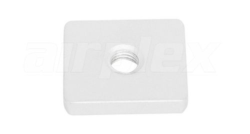 M6 24mm x 21mm x 4mm NUT (GALVANISED) (4 PACK)