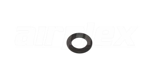M6 x Black 12.5mm Flat Washer (Stainless Steel) (10 Pack)