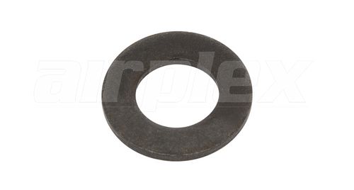 M8 X 17MM BLACK FLAT WASHER (STAINLESS STEEL) (10 PACK)