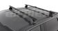 Roof Rack - Vortex 2500 Black 2 Bar Roof Rack