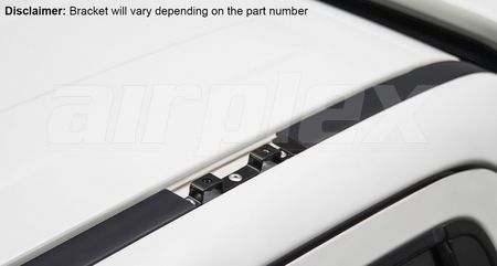 Roof Rack - Vortex RLT600 Ditch Mount Black 3 Bar Roof Rack