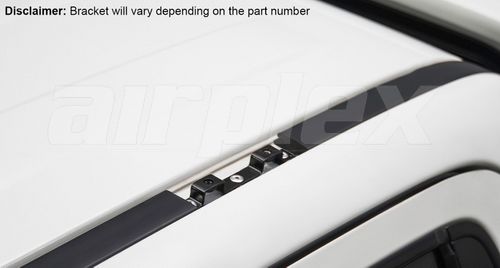 Roof Rack - Vortex RLT600 Ditch Mount Black 3 Bar Roof Rack