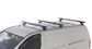 Roof Rack - Heavy Duty RLTF Black 3 Bar Roof Rack