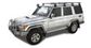 Roof Rack - Heavy Duty RL150 Black 4 Bar Roof Rack