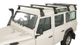 Roof Rack - Heavy Duty RL210 Black 4 Bar Roof Rack